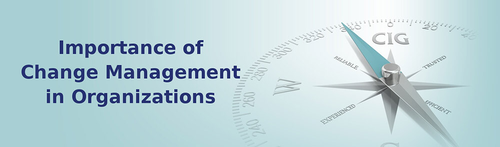 Importance of Change management in Organizations Importance of Change management in Organizations