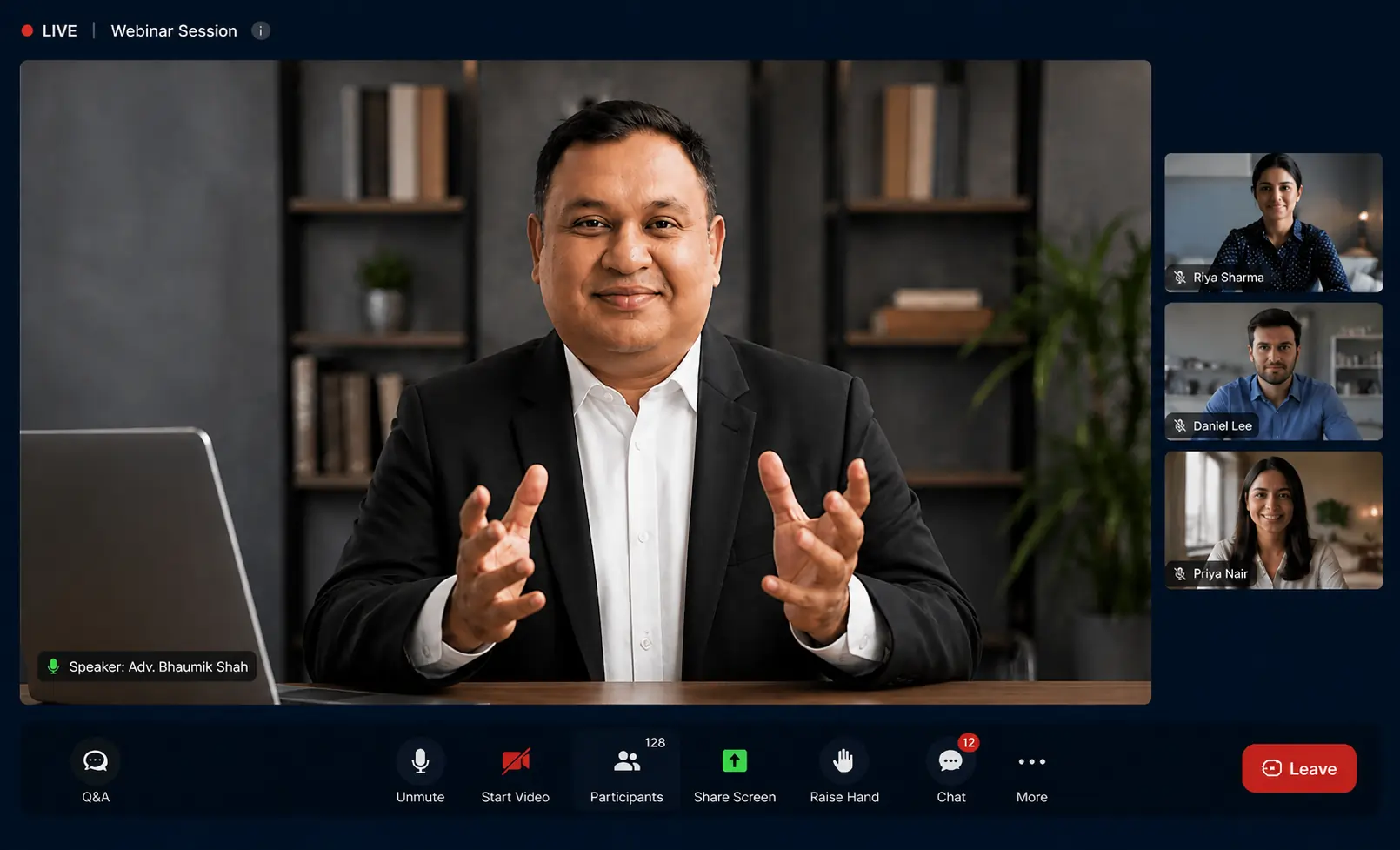 AI in Healthcare Webinar