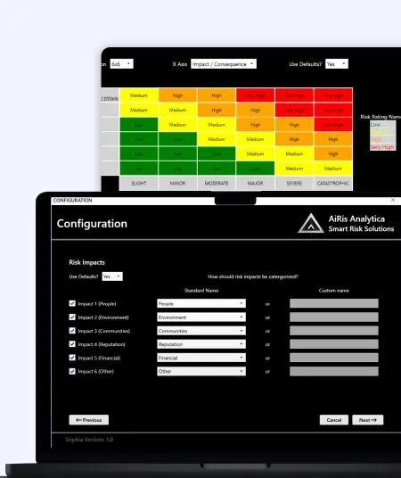 Sophia Excel Add-in for Risk Management