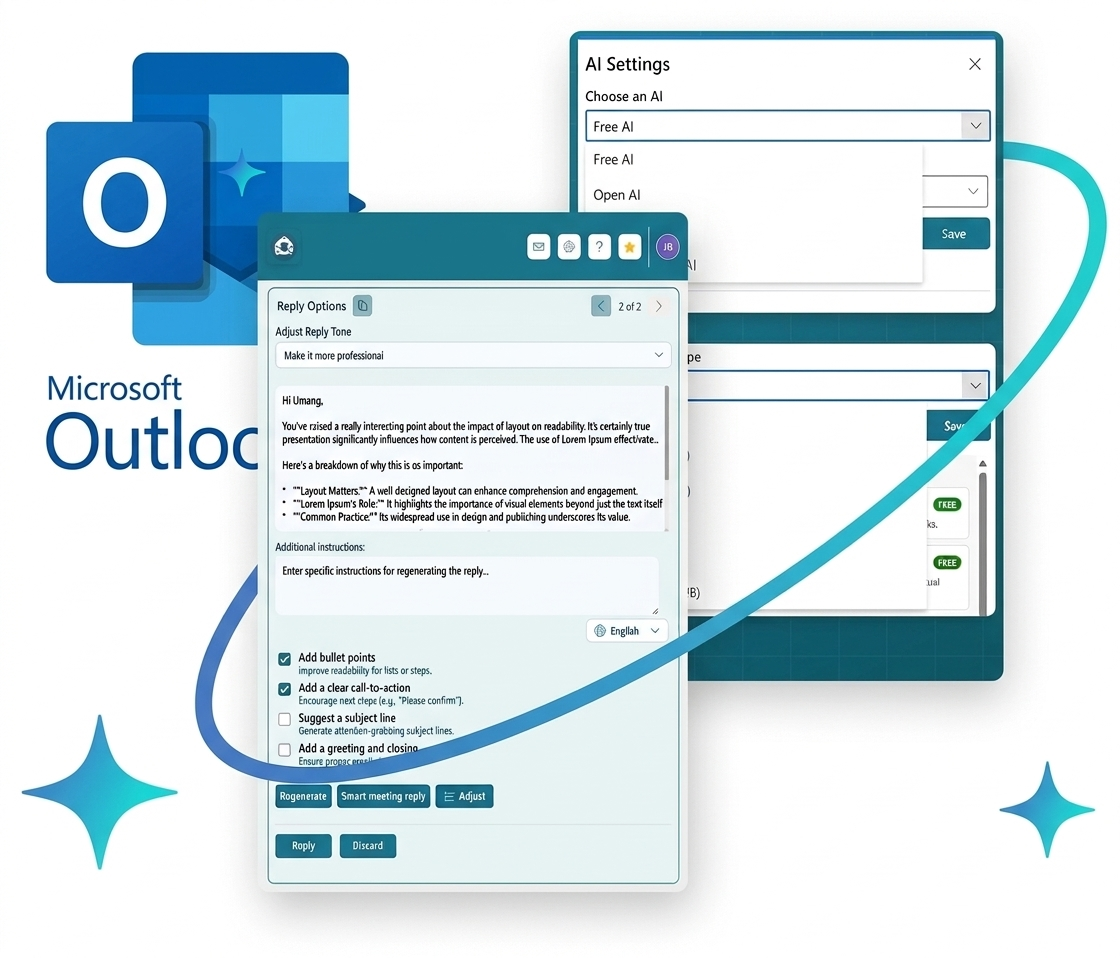 AI email Assistant for outlook