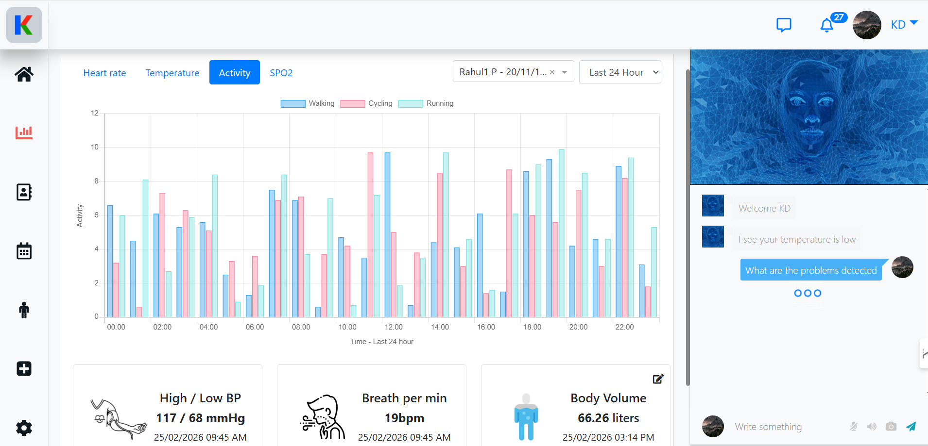 Main Project Display