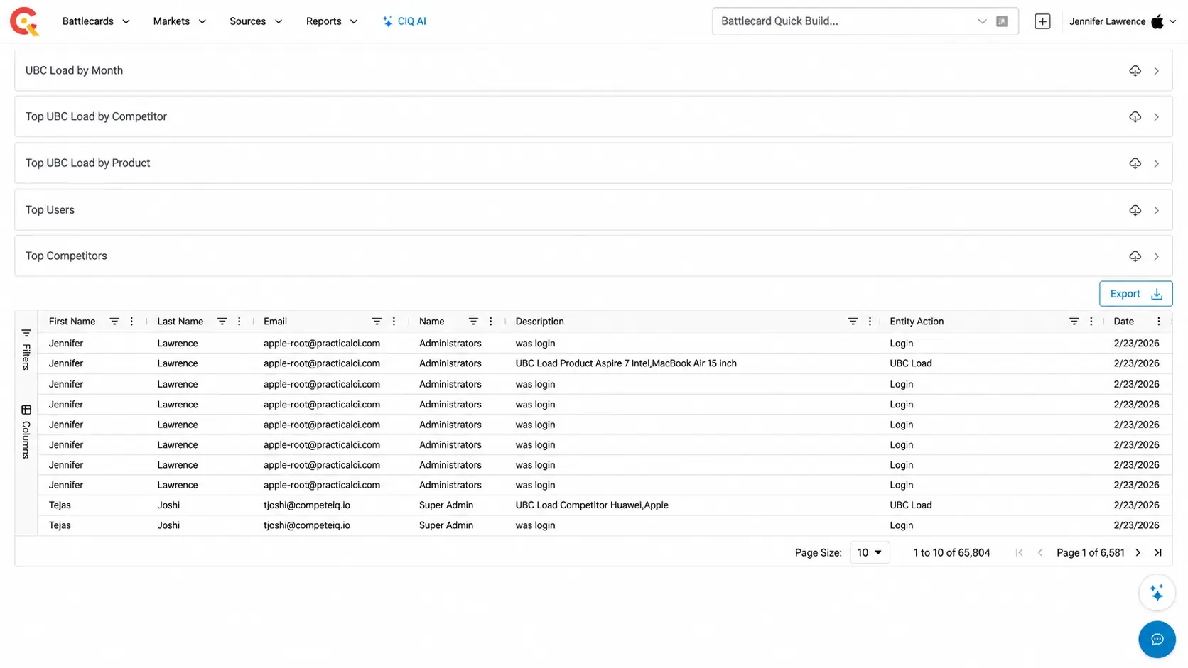 Competitor Analysis Portal 05