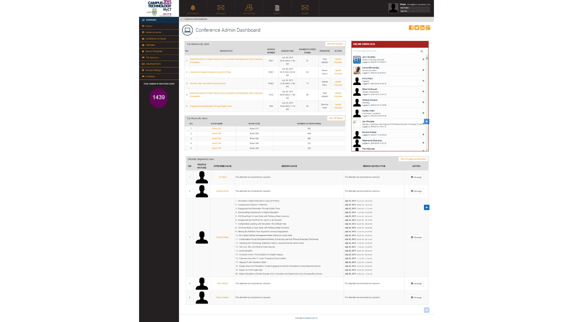 Events Management System Events Management System