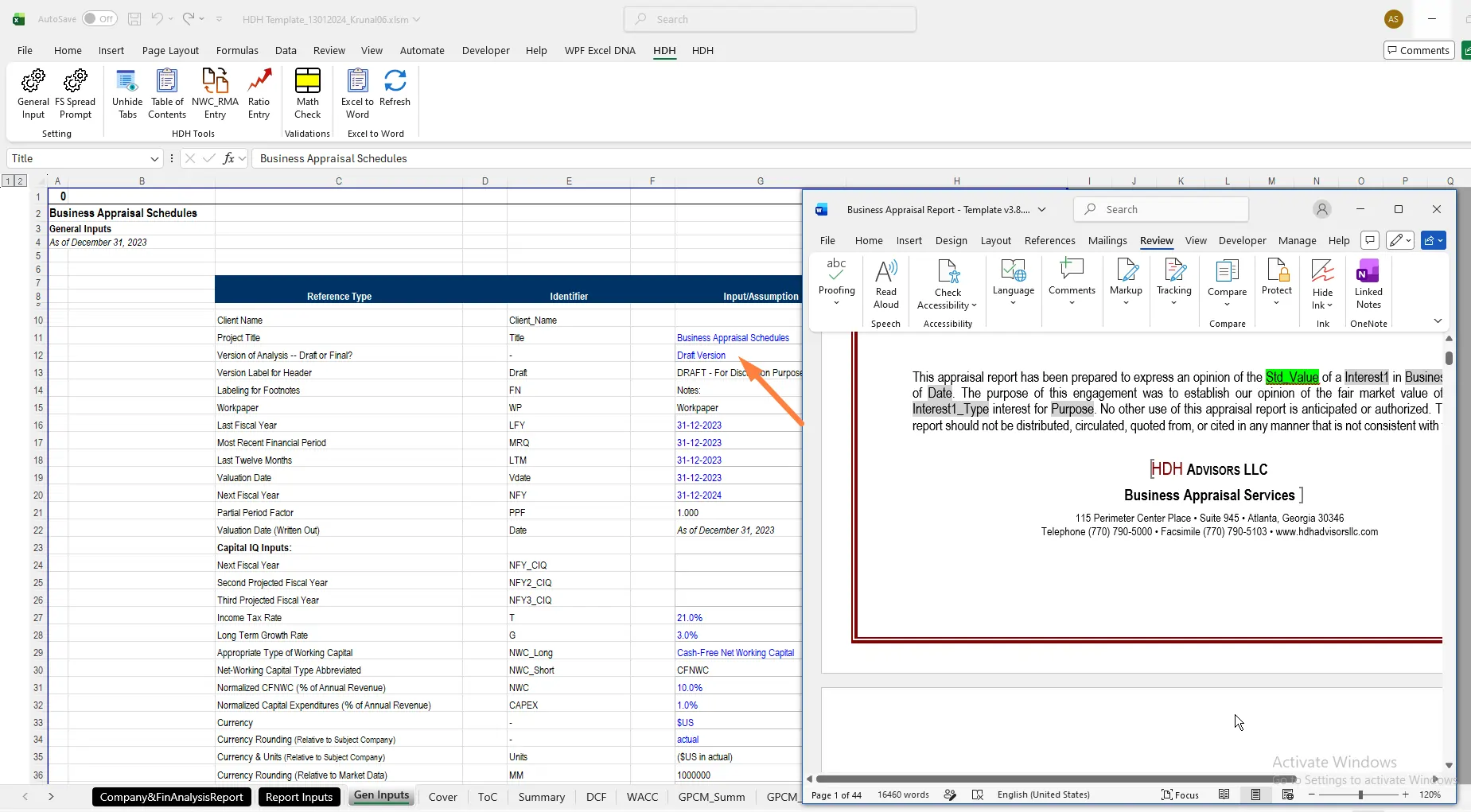 Excel Add-in Development Financial Workflow Automation 09