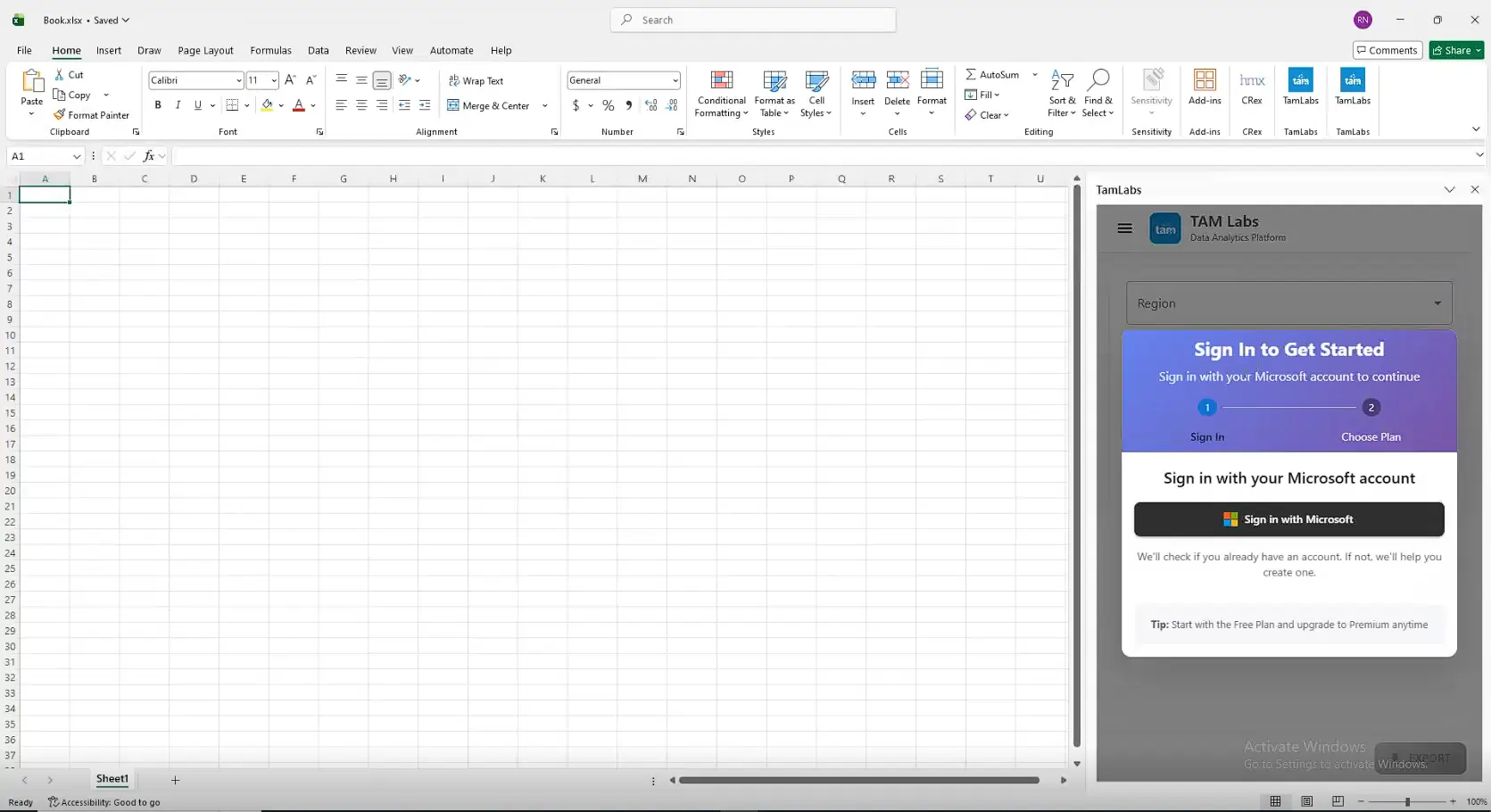 Excel Addin for Market Data Analytics Excel Addin for Market Data Analytics