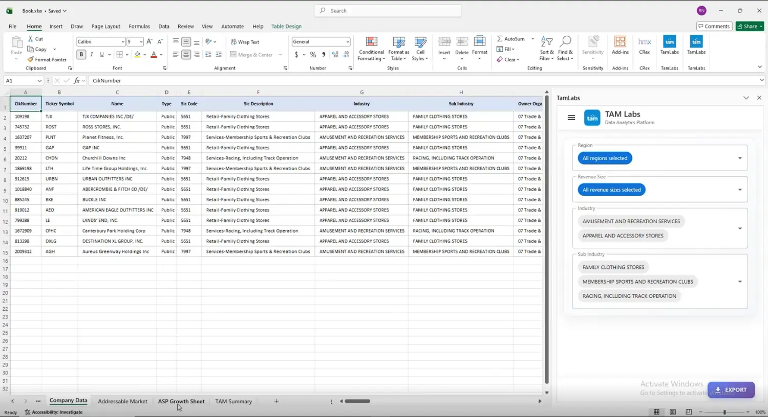 Excel Addin for Market Data Analytics 08 Excel Addin for Market Data Analytics 08