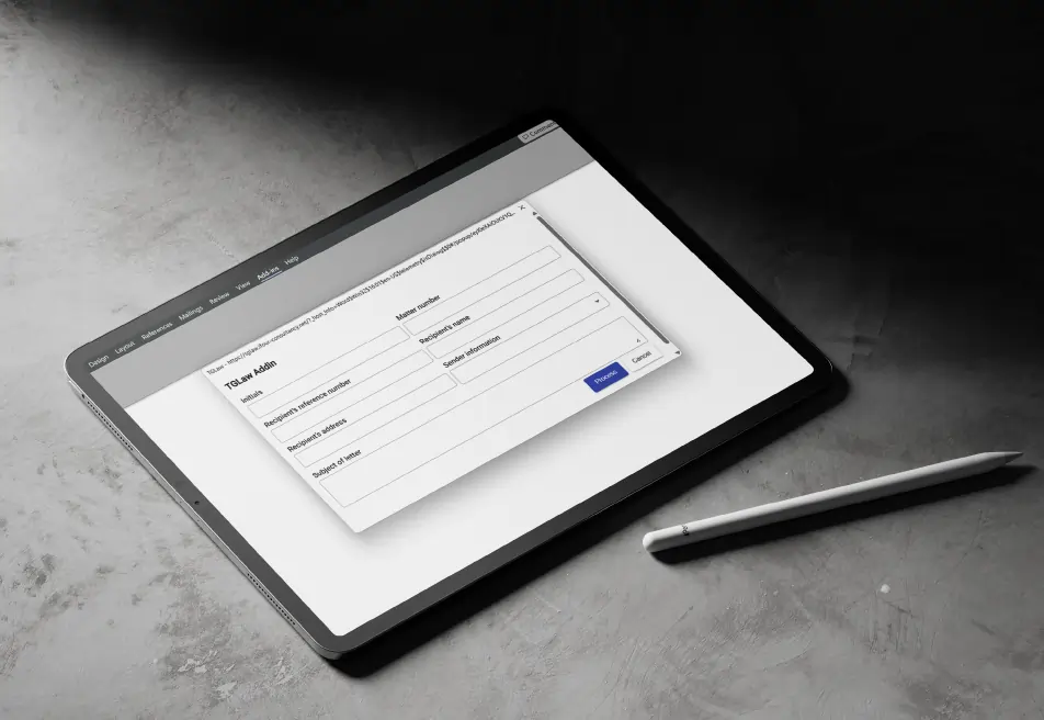 Legal Document Automation Word Add-in 04