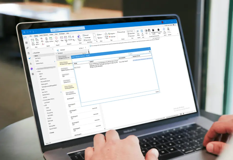 Outlook Add-in Development Email Tagging 10