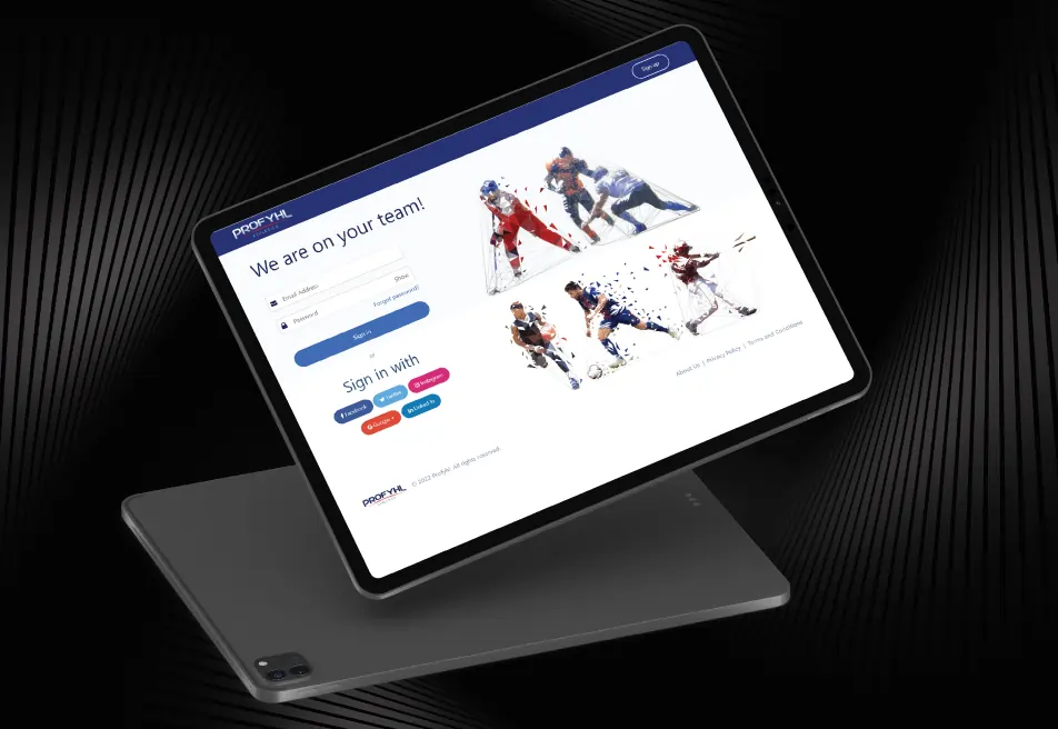 Profyhl Sports Networking Platform 01