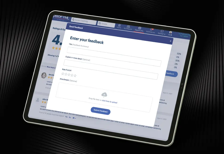 Profyhl Sports Networking Platform 05