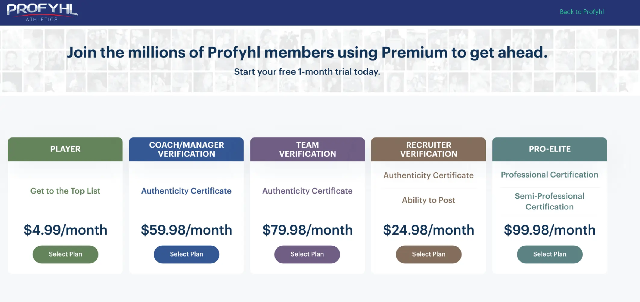 Profyhl Sports Networking Platform 09