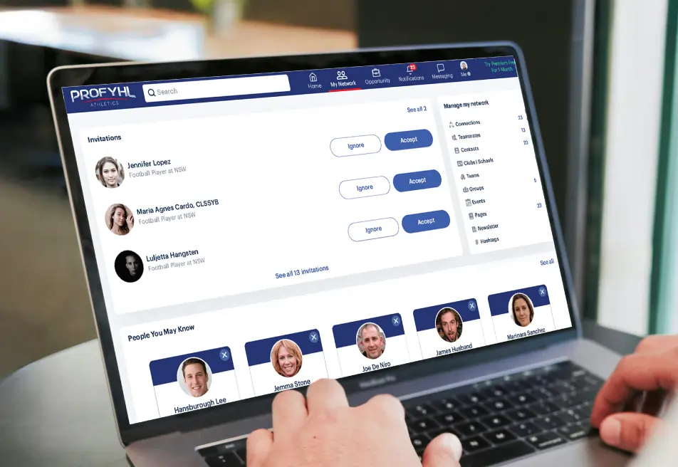 Profyhl Sports Networking Platform 10
