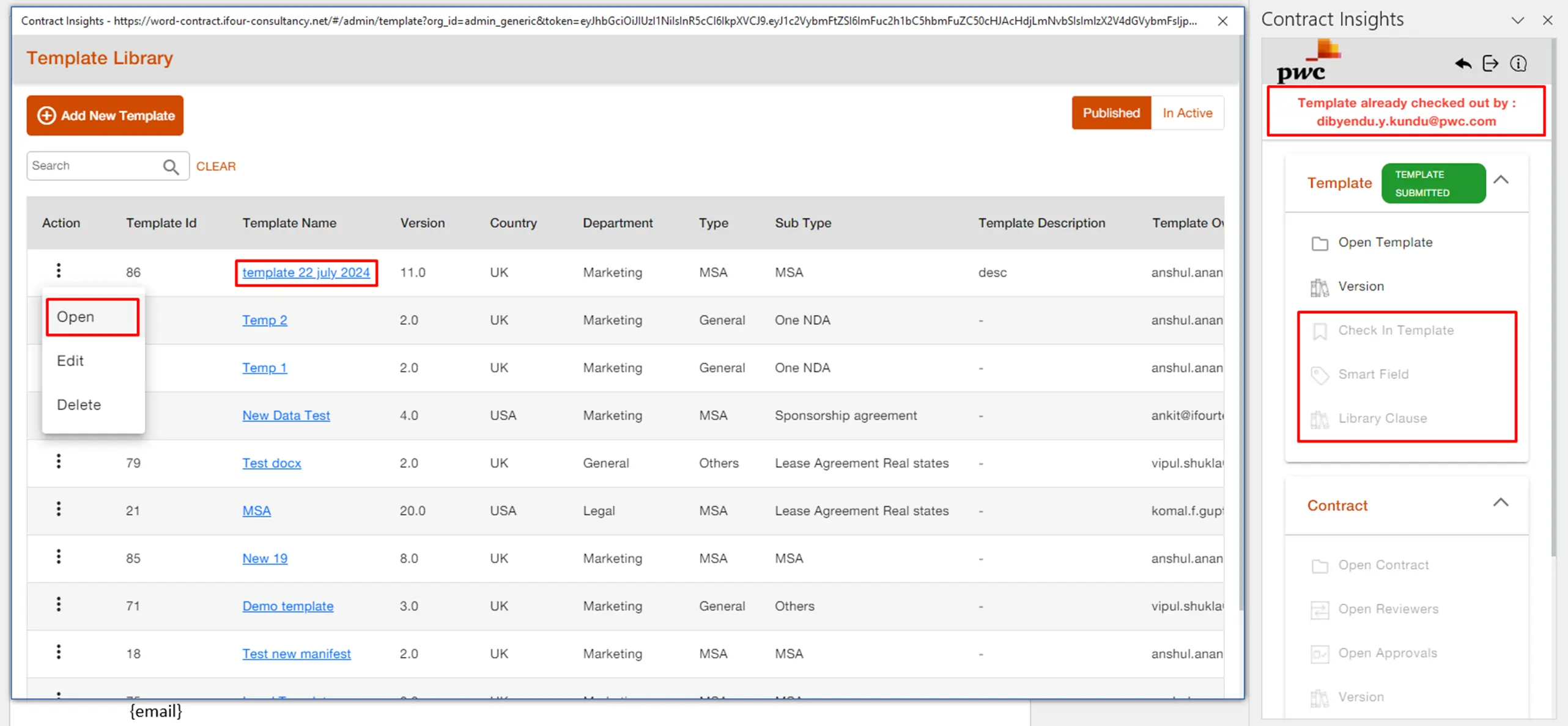 Word Add-in Legal Contract Management 08 Word Add-in Legal Contract Management 08