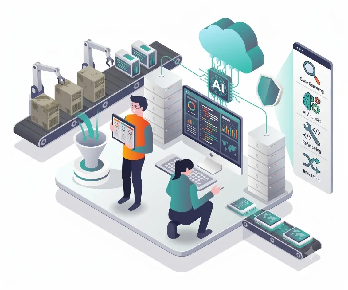 Legacy Software Modernization Help Modernize Legacy Software with AI