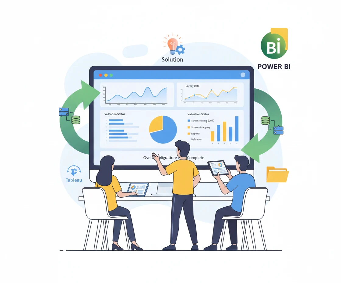 Stop delays Migrate to Power BI