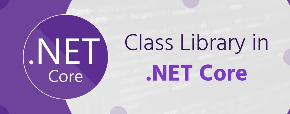 Class Library in .NET Core