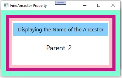 Find Ancestor Property-Output