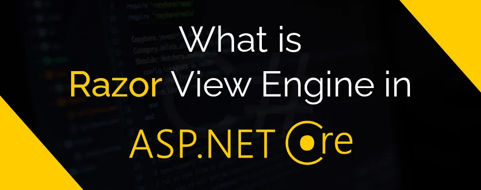 What is Razor View Engine in ASP.Net Core?