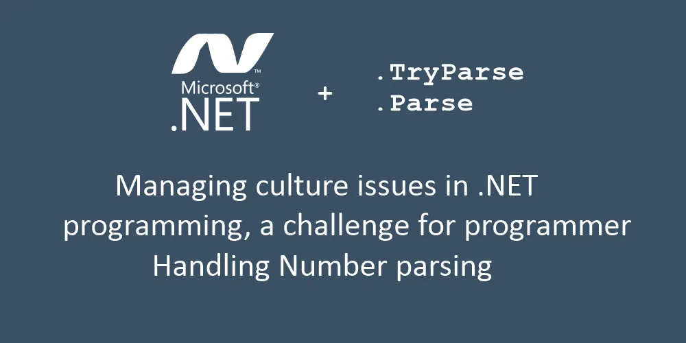 Handling Number Parsing in .Net Programming Handling Number Parsing in .Net Programming