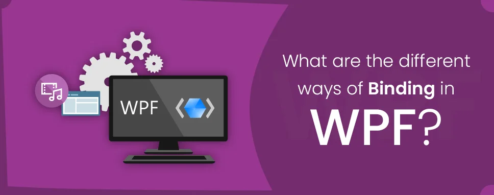 What are the different ways of Binding in WPF?