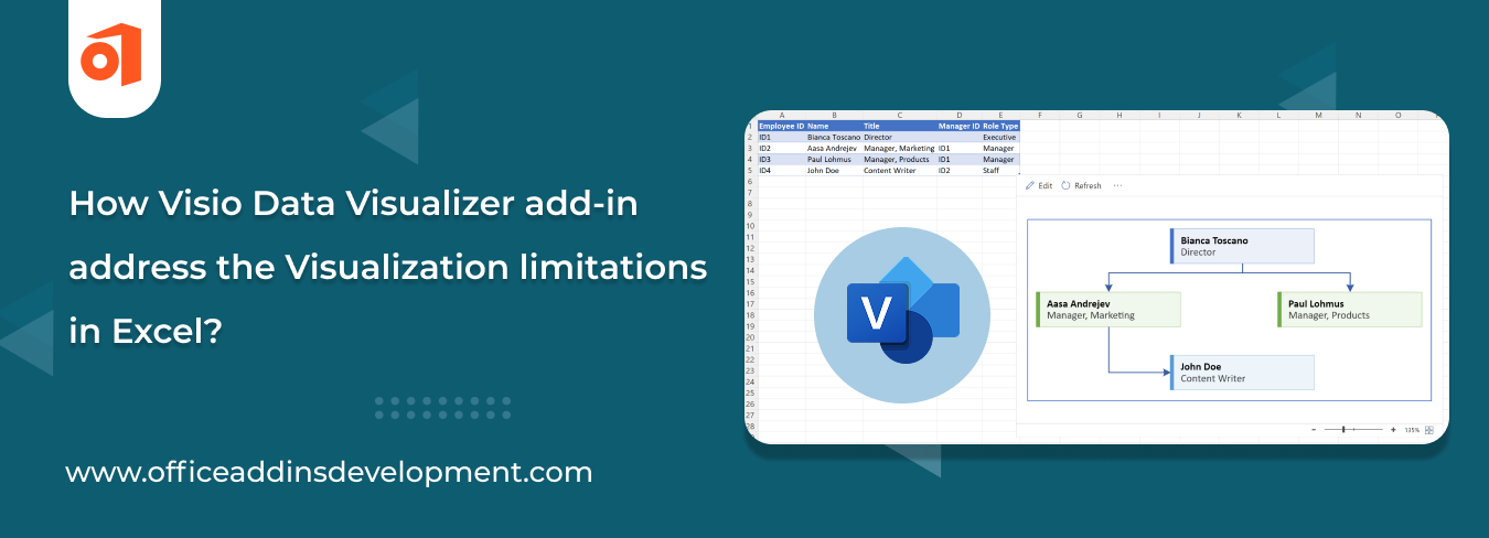 How Visio Data Visualizer Add-in Overcomes Visualization Limitations in Excel