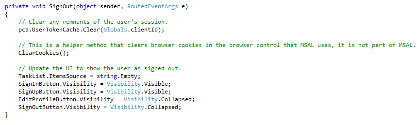 Integration of Azure AD B2C with .NET desktop applications