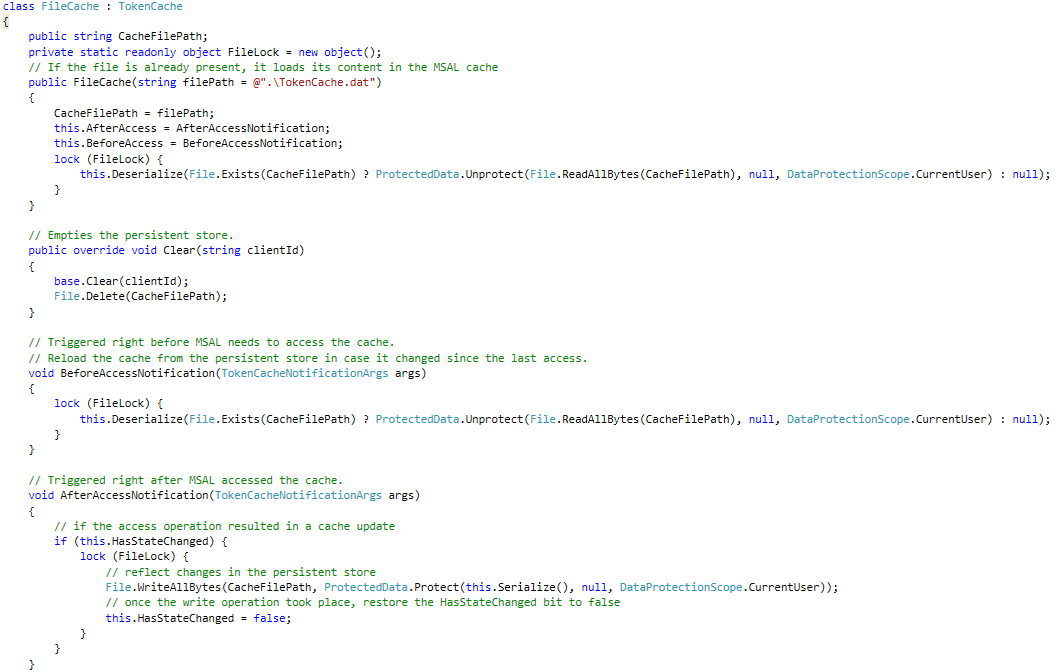 Integration of Azure AD B2C with .NET desktop applications