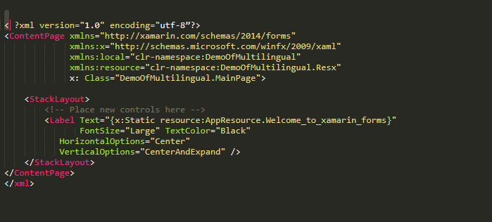 How to handle multilingual in Xamarin forms?