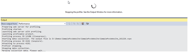 Performance Profiling Method in Visual Studio .Net Performance Profiling Method in Visual Studio .Net