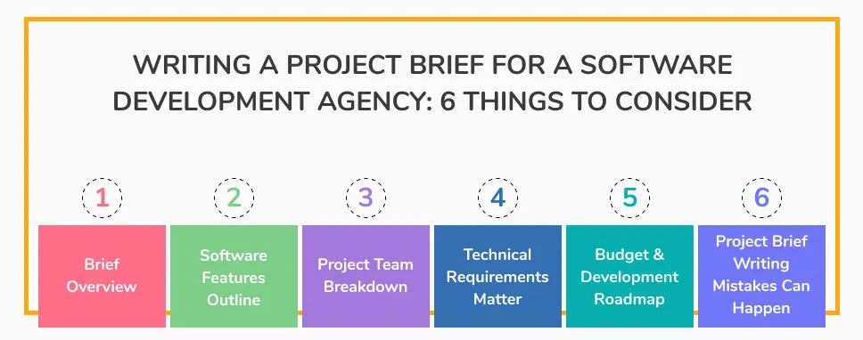 Writing a Project Brief for a Software Development Agency: 6 Things to Consider